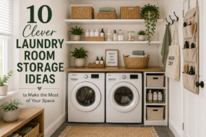 10 Clever Laundry Room Storage Ideas to make the Most of Your Space