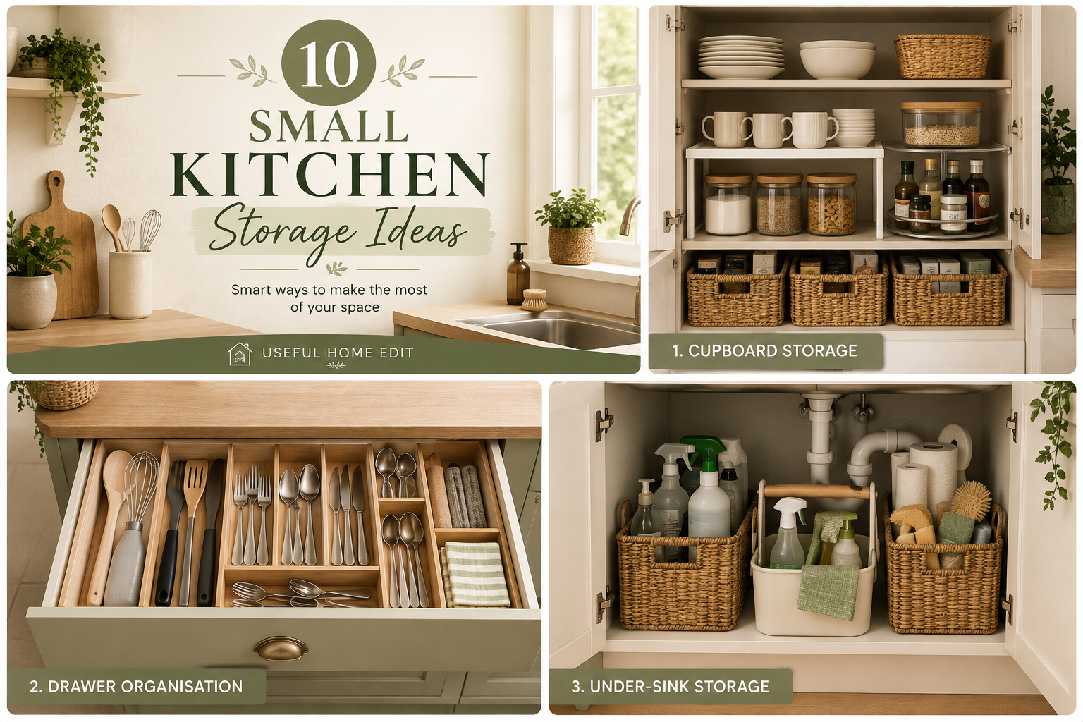10 small kitchen storage ideas for an organised kitchen